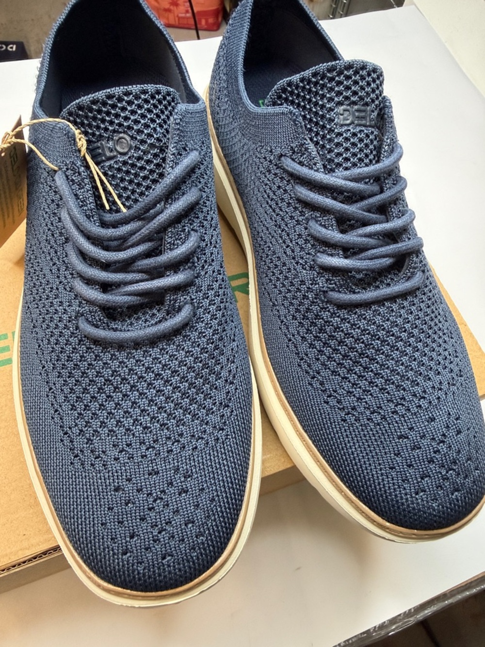 DELO Go Green Men's Lounge Oxford Shoes- Size 8.5M - Picture 6 of 10